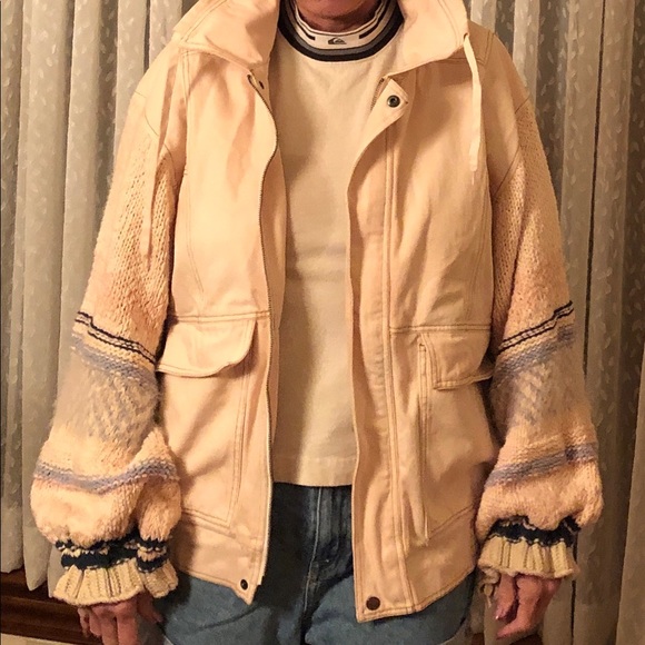 Free people denim jacket. Super pretty!! - Picture 6 of 15